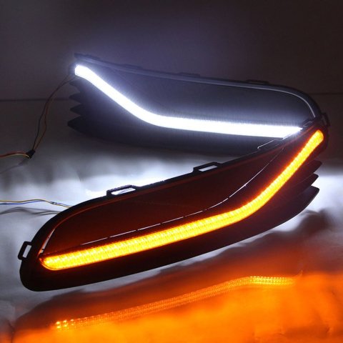 Volkswagen Polo Sis Lambası Çerçevesi Ledli 2015-2017