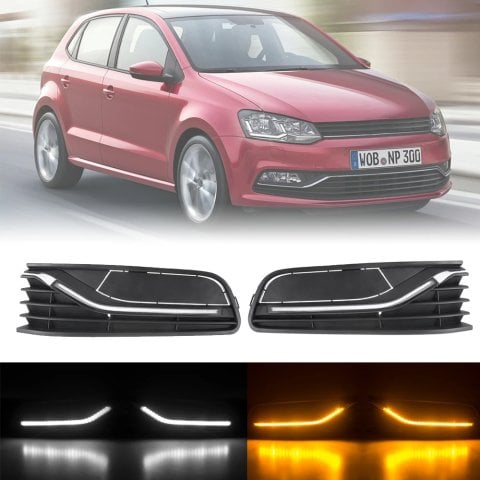 Volkswagen Polo Sis Lambası Çerçevesi Ledli 2015-2017
