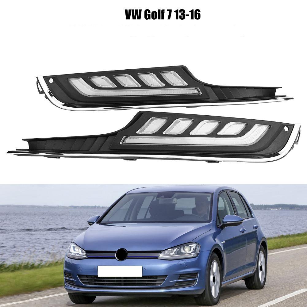 Volkswagen Golf 7 Sis Lambası Çerçevesi Ledli