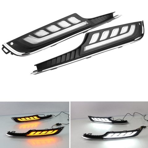 Volkswagen Golf 7 Sis Lambası Çerçevesi Ledli