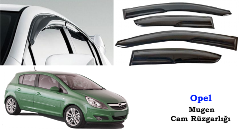 Opel Corsa D Mugen Cam Kenar Rüzgarlığı 2006-2014