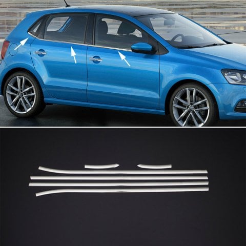 Volkswagen Polo Cam Çitası Kromu Nikelajı 2009-2017
