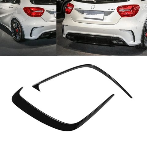 Mercedes W176 A45 Arka Tampon Çıtası Parlak Siyah 2016-2018