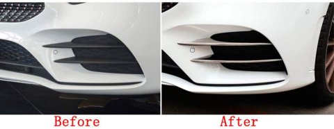 Mercedes W177 Ön Tampon Bıçak Çıtası Kromu 2019 Sonrası