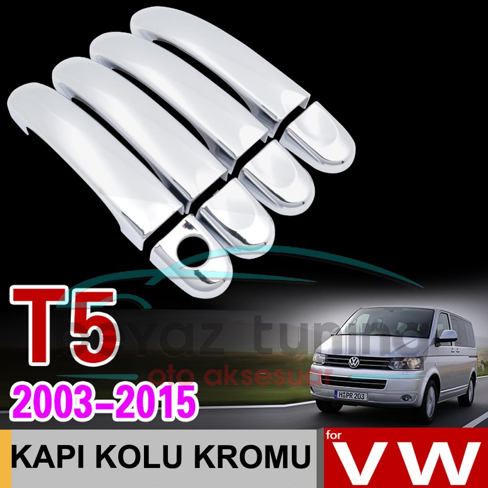 Volkswagen T5 Kapı Kolu Kromu Nikelajı