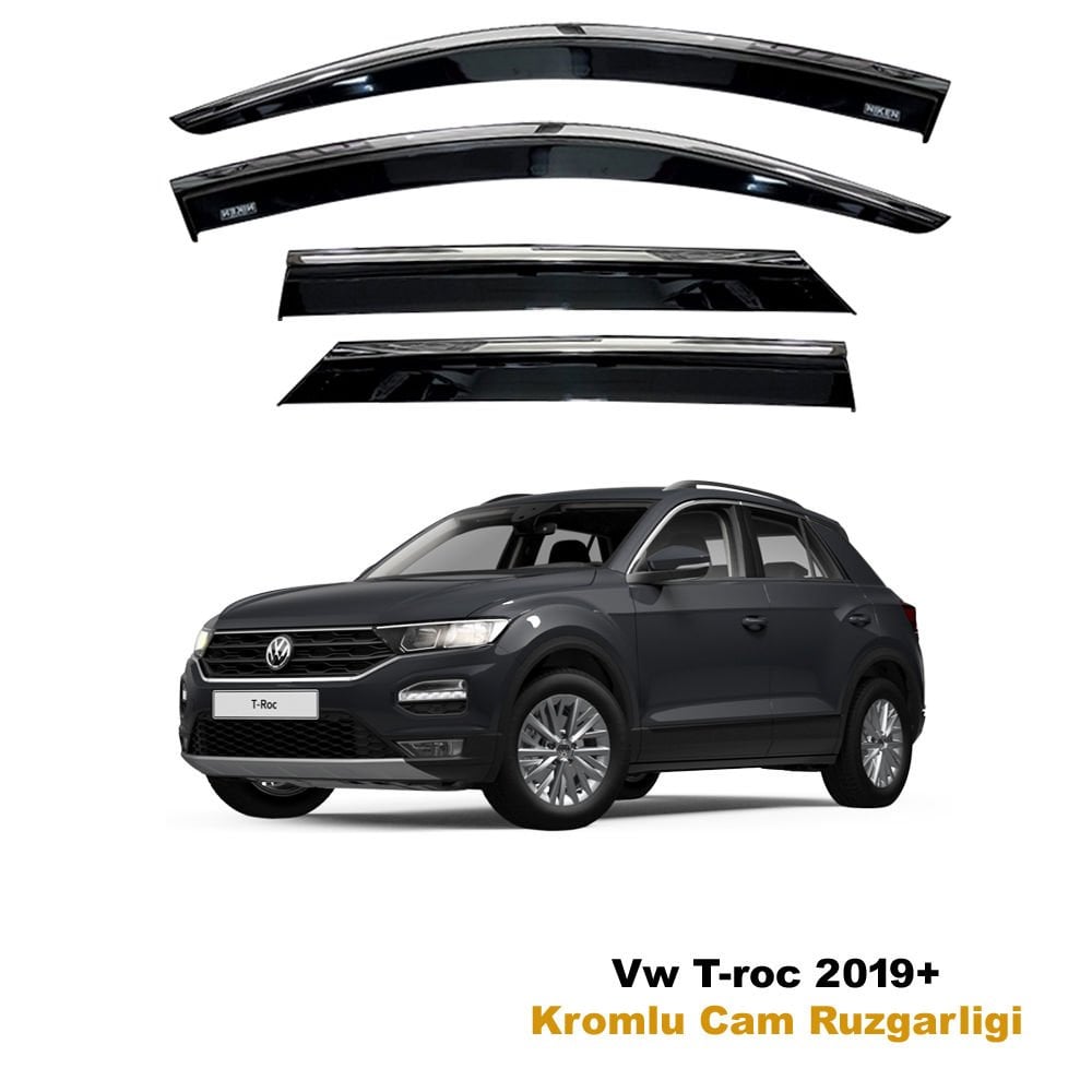 Volkswagen Troc Kromlu Cam Rüzgarlığı Niken 2019 Sonrası