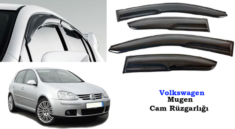 Volkswagen Golf 5 Mugen Cam Kenar Rüzgarlığı 2005-2012