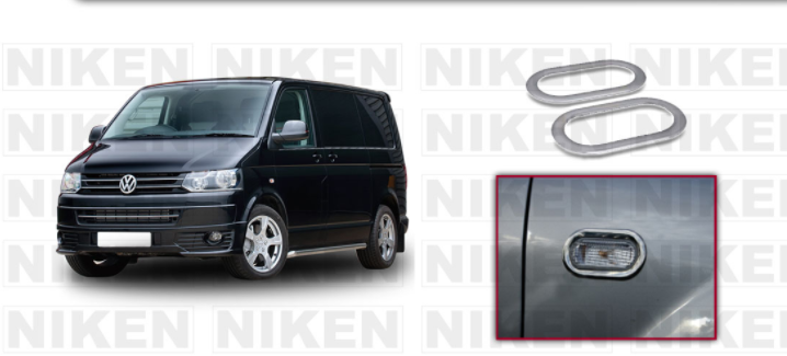 Volkswagen T5 Sinyal Çerçevesi Kromu Nikelajı