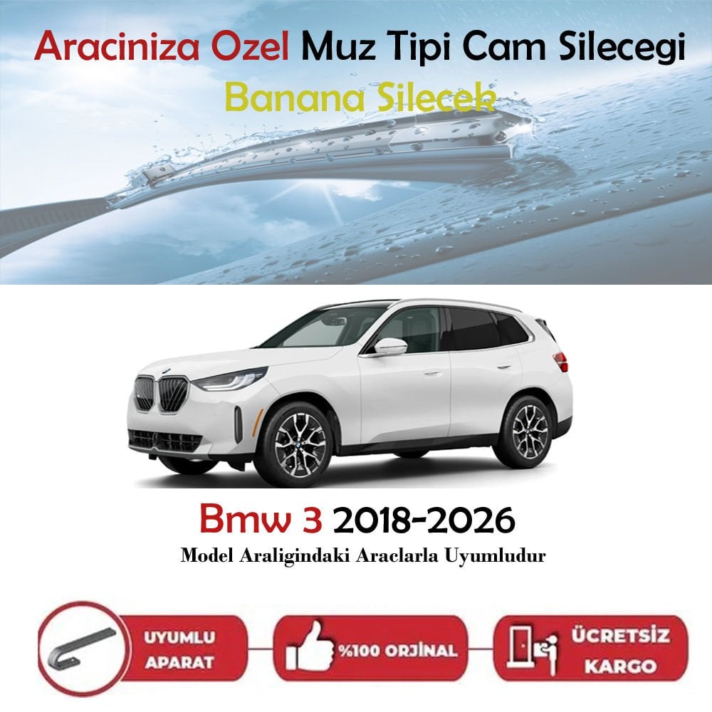Bmw X3 Muz Silecek Takımı 2018-2024