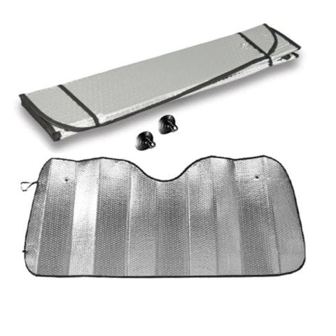 Araç Ön Cam Güneşlik Metalize Perde 130 CM X 60 CM