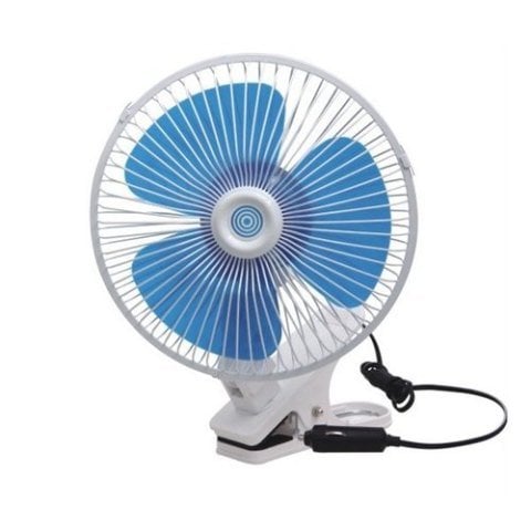 Araç İçi Fan Oto Vantilatör 12 Volt Mandallı 6inç