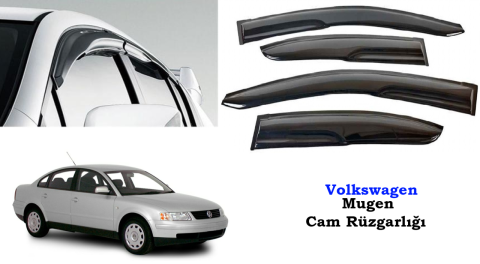 Volkswagen B5 Passat Mugen Cam Kenar Rüzgarlığı 1998-2003