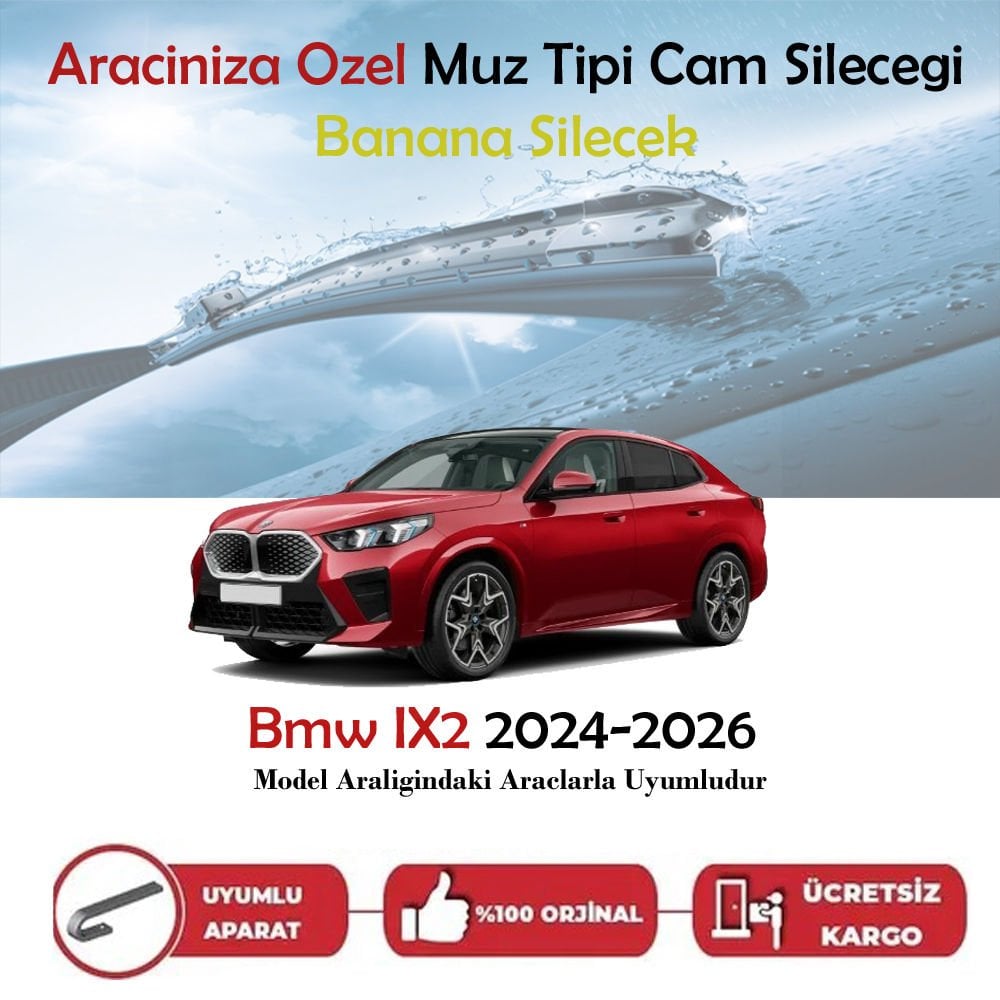 Bmw IX2 Muz Silecek Takımı 2024-2026