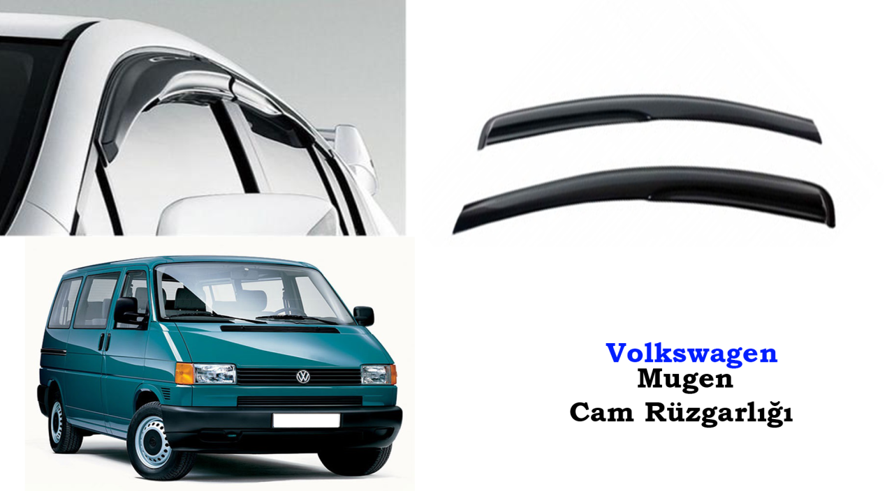 Volkswagen T4 Mugen Cam Kenar Rüzgarlığı 1993-2004