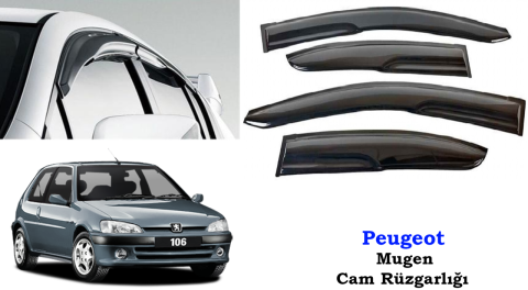 Peugeot 106 Mugen Cam Kenar Rüzgarlığı