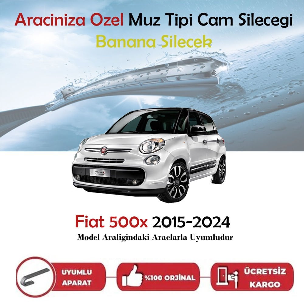 Fiat 500X  Muz Silecek Takımı 2015-2024