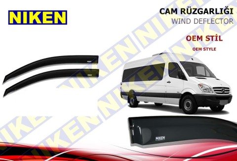 Volkswagen Crafter Cam Rüzgarlığı Niken 2007 Sonrası 2li