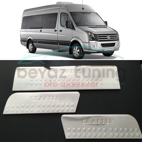 Volkswagen Crafter Kapı Eşiği Kromu Nikelajı