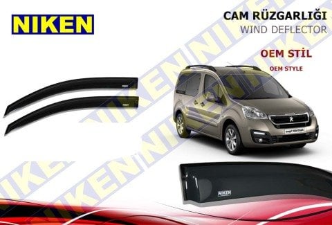Citroen Berlingo Cam Rüzgarlığı Niken 2008-2017 2li