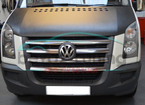 Volkswagen Crafter Ön Panjur Kromu Nikelaj 2006-2012