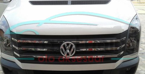 Volkswagen Crafter Ön Panjur Kromu Nikelaj 2012 Sonrası
