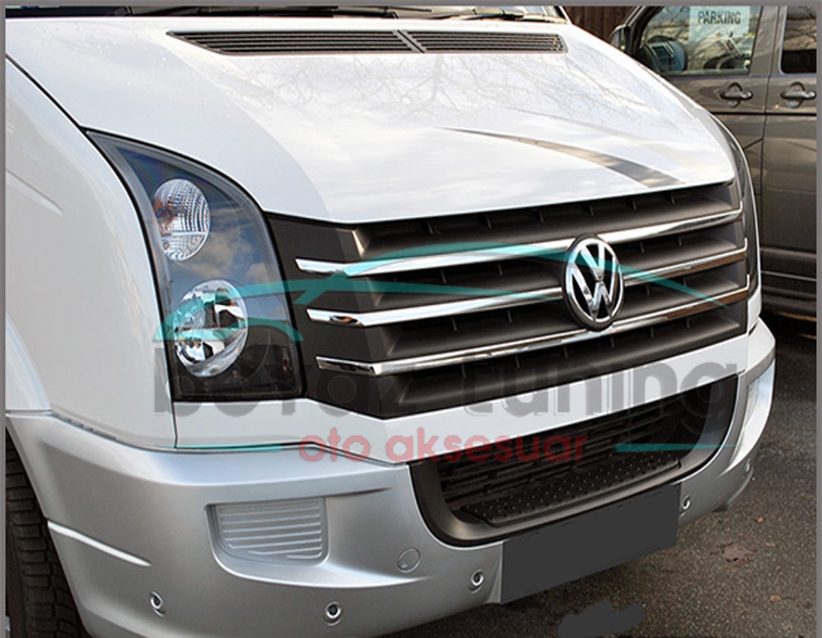 Volkswagen Crafter Ön Panjur Kromu Nikelaj 2012 Sonrası