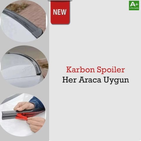 Karbon Spoyler Her Araca Uyumlu