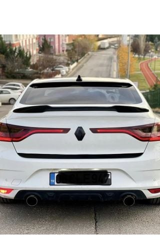 Renault Megane 4 Sedan  Yarasa Piano Black Spoiler