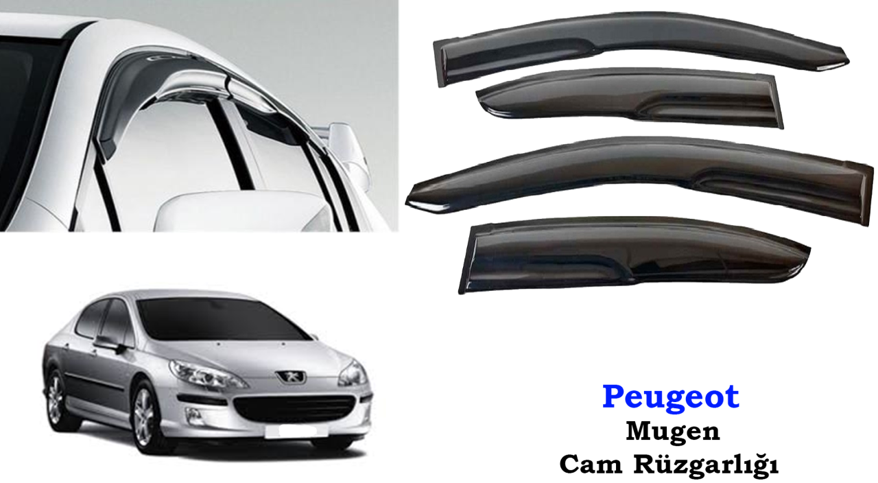 Peugeot 407 Mugen Cam Kenar Rüzgarlığı