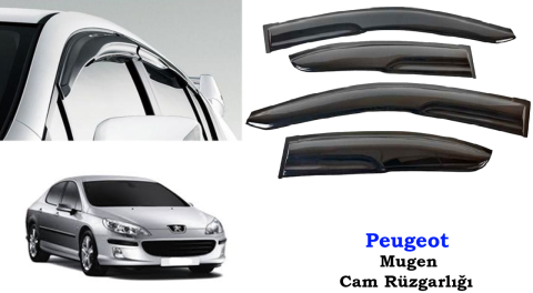 Peugeot 407 Mugen Cam Kenar Rüzgarlığı