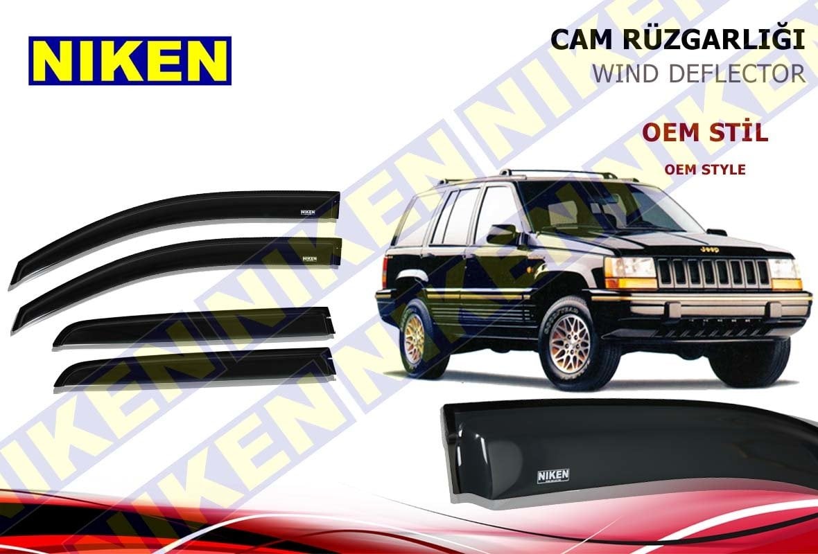 Jeep Grand Cherokee ZJ Cam Rüzgarlığı 1993-1998 Arası Niken