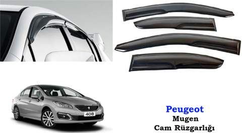 Peugeot 408 Mugen Cam Kenar Rüzgarlığı