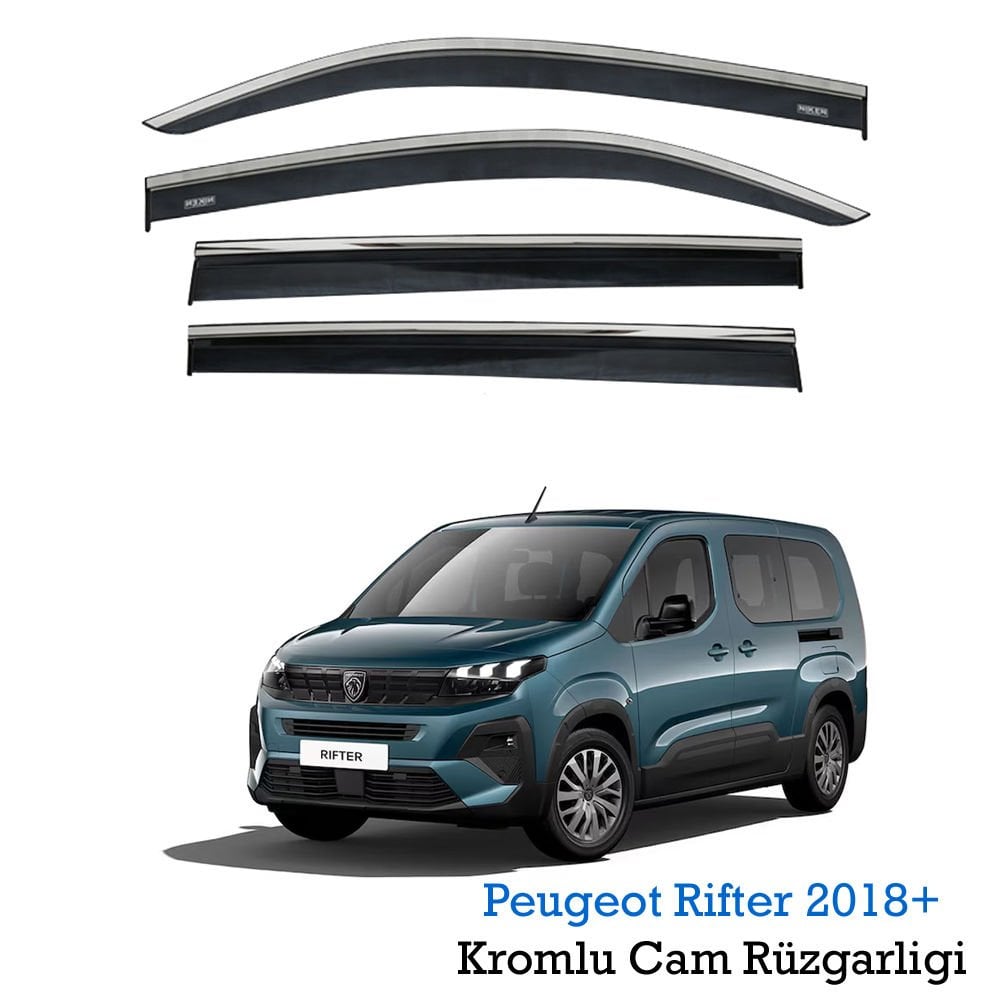 Peugeot Rifter Kromlu Cam Rüzgarlığı Niken 2018 Sonrası