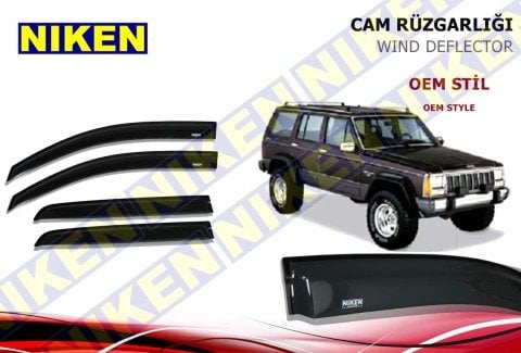 Jeep Grand Cherokee XJ Cam Rüzgarlığı 1984-2001 Arası Niken