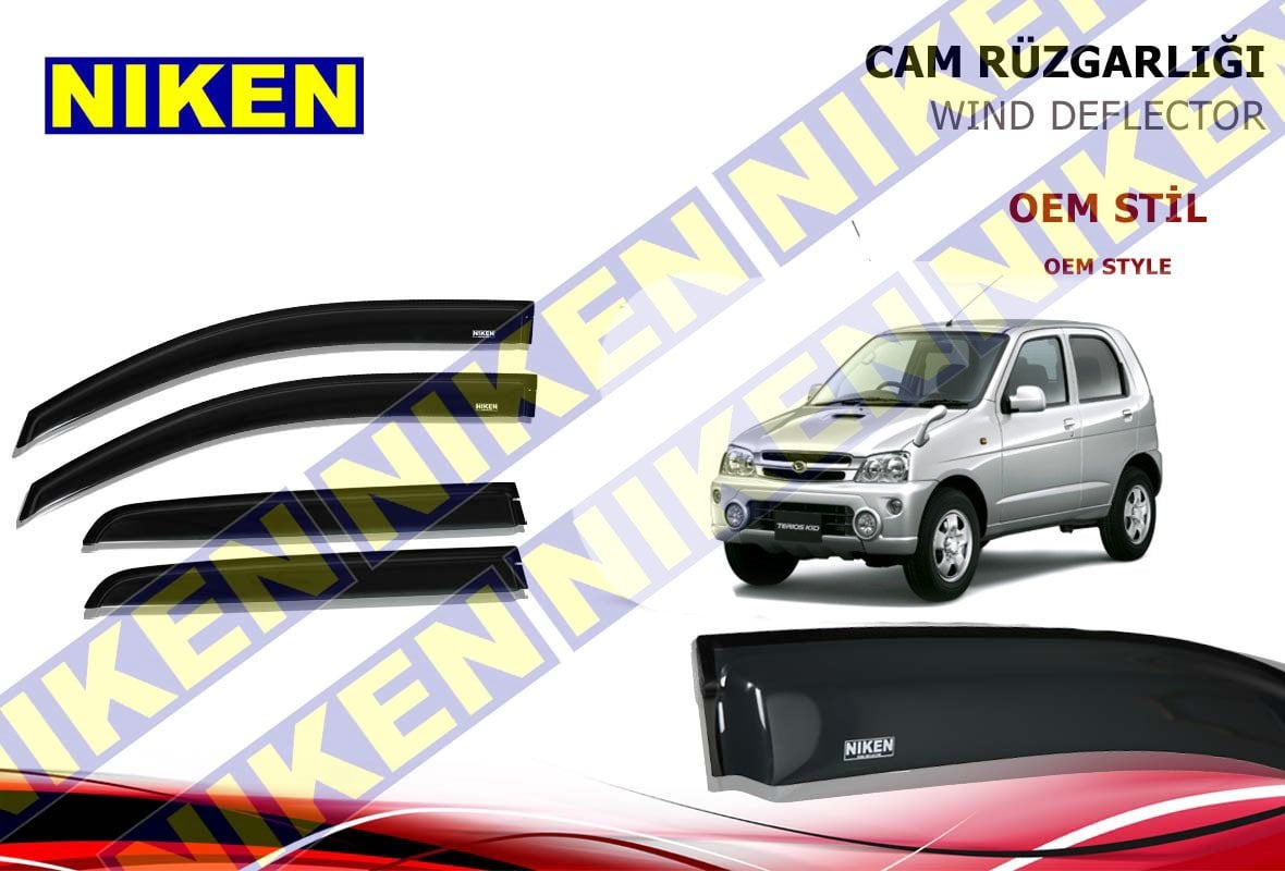 Daihatsu Terios Cam Rüzgarlığı XL Niken 2006 Sonrası