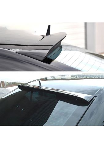 Mercedes E Serisi W211  Uyumlu Cam Üstü Piona Black Spoiler