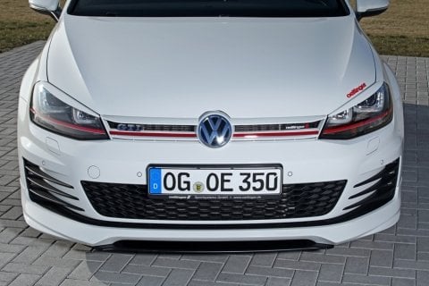 Volkswagen Golf 7 Ön Panjur Oettinger Kırmızı Şeritli Beyaz