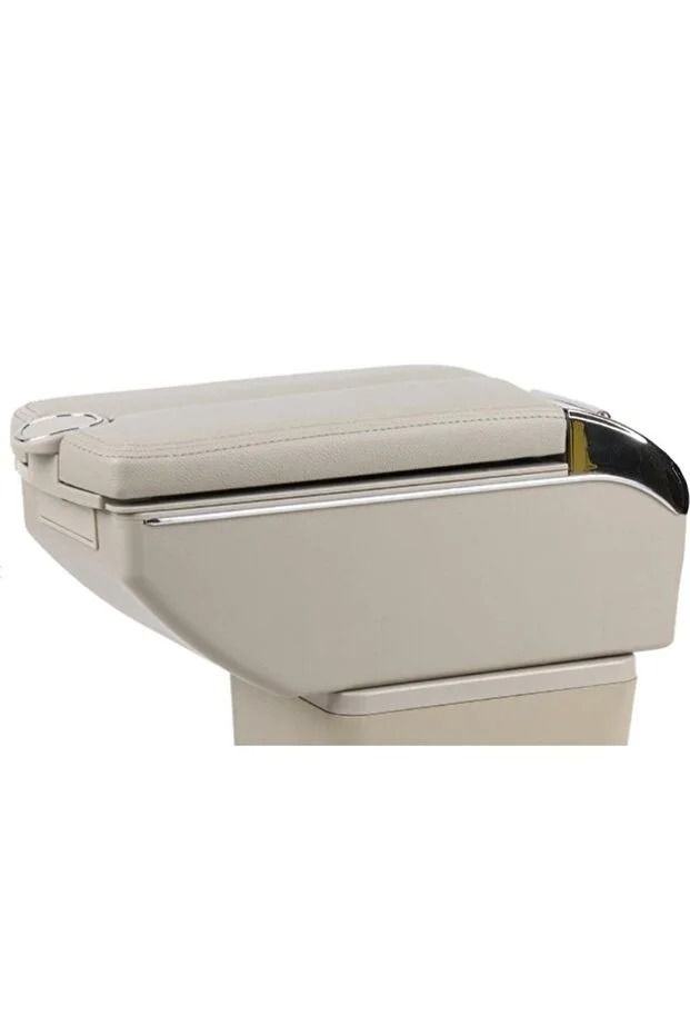 Her Araca Uygun Çok Fonksiyonlu Kolçak Kol Dayama  6 USB li Bej