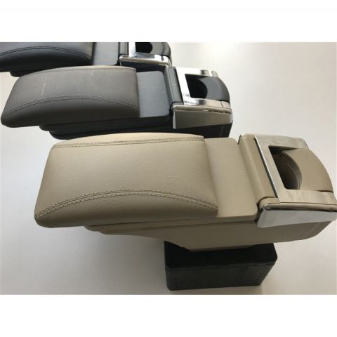 Sürgülü Kolçak Kol Dayama Bardaklık ve Küllüklü Siyah