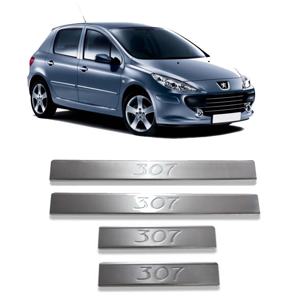 Peugeot 307 Kapı Eşiği Kromu Nikelajı