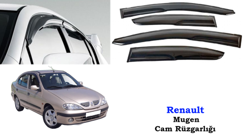 Renault Megane 1 Mugen Cam Kenar Rüzgarlığı 1996-2003