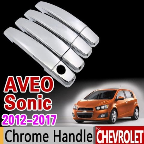 Chevrolet Aveo Kapı Kolu Kromu Nikelajı