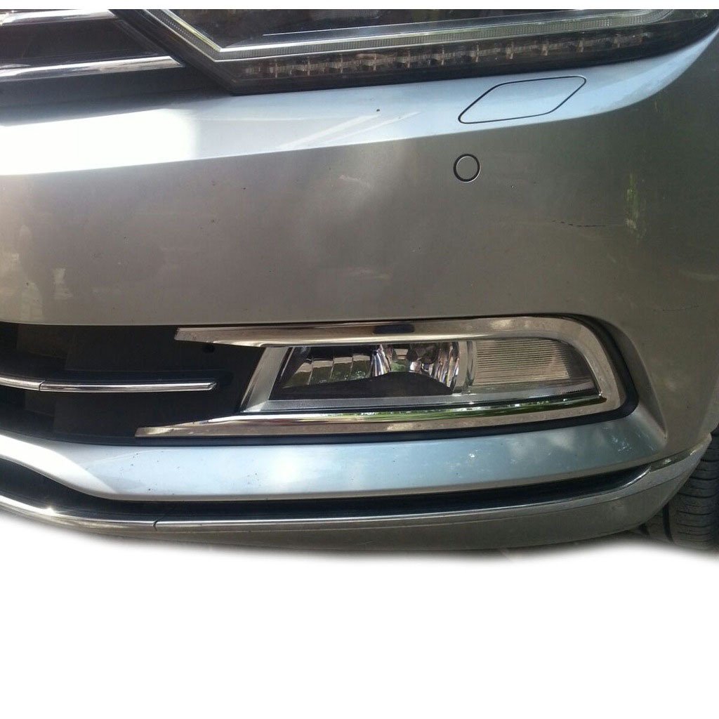 Volkswagen Passat B8 Krom Sis Far Çerçevesi 2015-2018