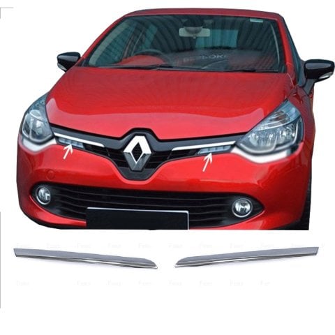 Renault Clio 4 Ön Panjur Kromu Nikelajı