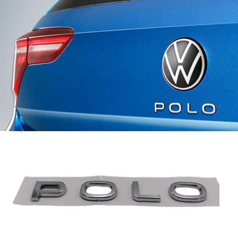 Yeni Polo Bagaj Yazısı Orjinal Krom Volkswagen Polo Bagaj Yazısı