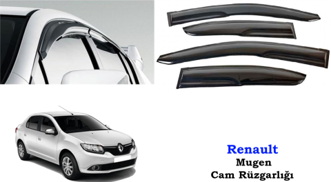 Renault Symbol Mugen Cam Kenar Rüzgarlığı 2013-