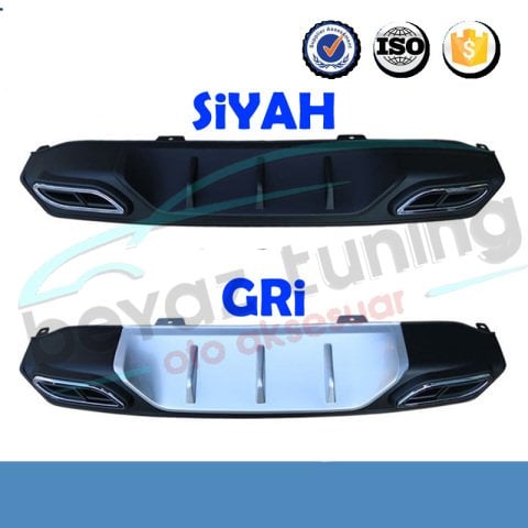 Honda Civic FC5 Arka Difüzör Tampon Plastik Orjinal Amg Model 2016-2021