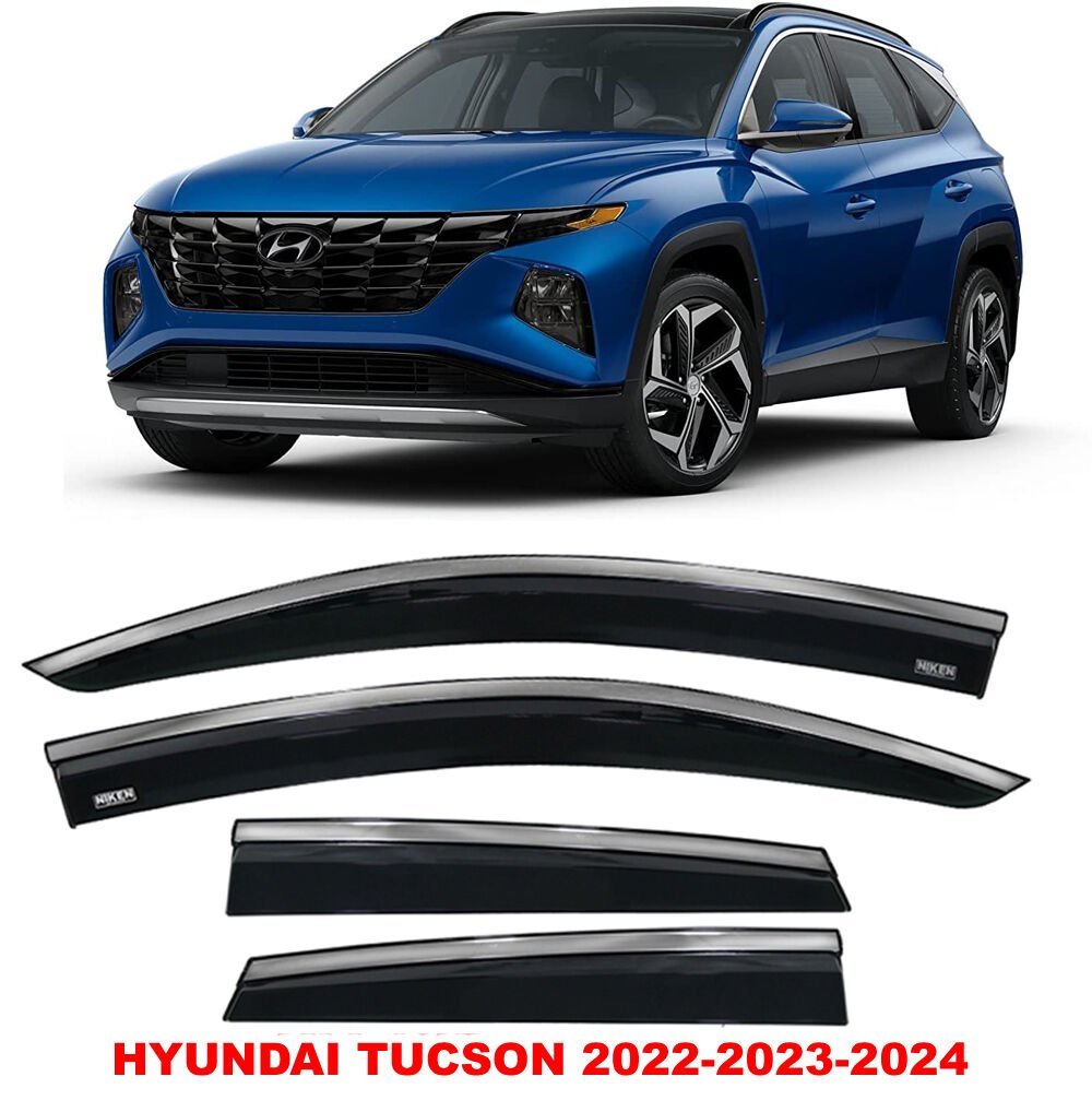 Hyundai Tucson Kromlu Cam Rüzgarlığı Niken 2022 Sonrası