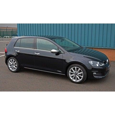 Volkswagen Golf 7 Cam Çıtası Alt Kromu Nikelajı