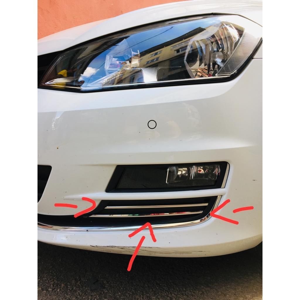 Volkswagen Golf 7 Sis Çerçevesi Kromu Nikelajı